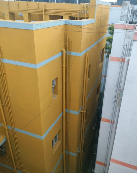 Shrish Constructions heat proofing work project 8 — Chennai